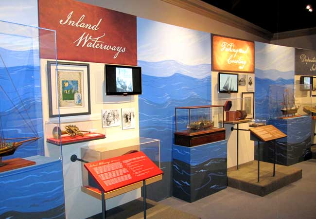 Mystic Seaport exhibit